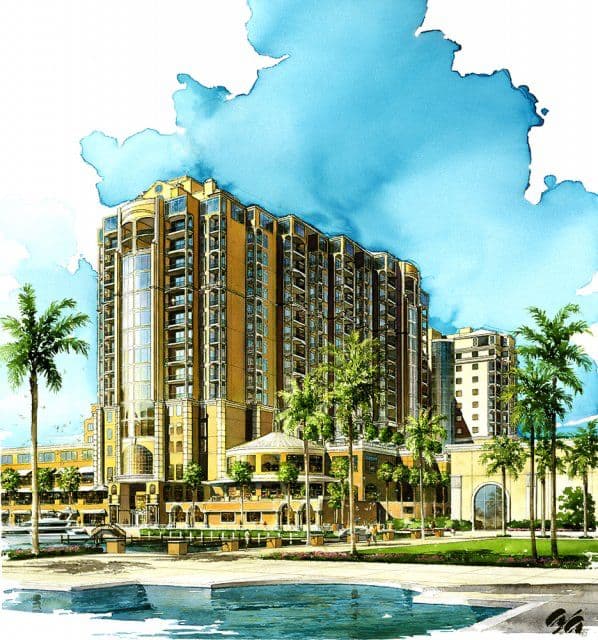 hotel outline